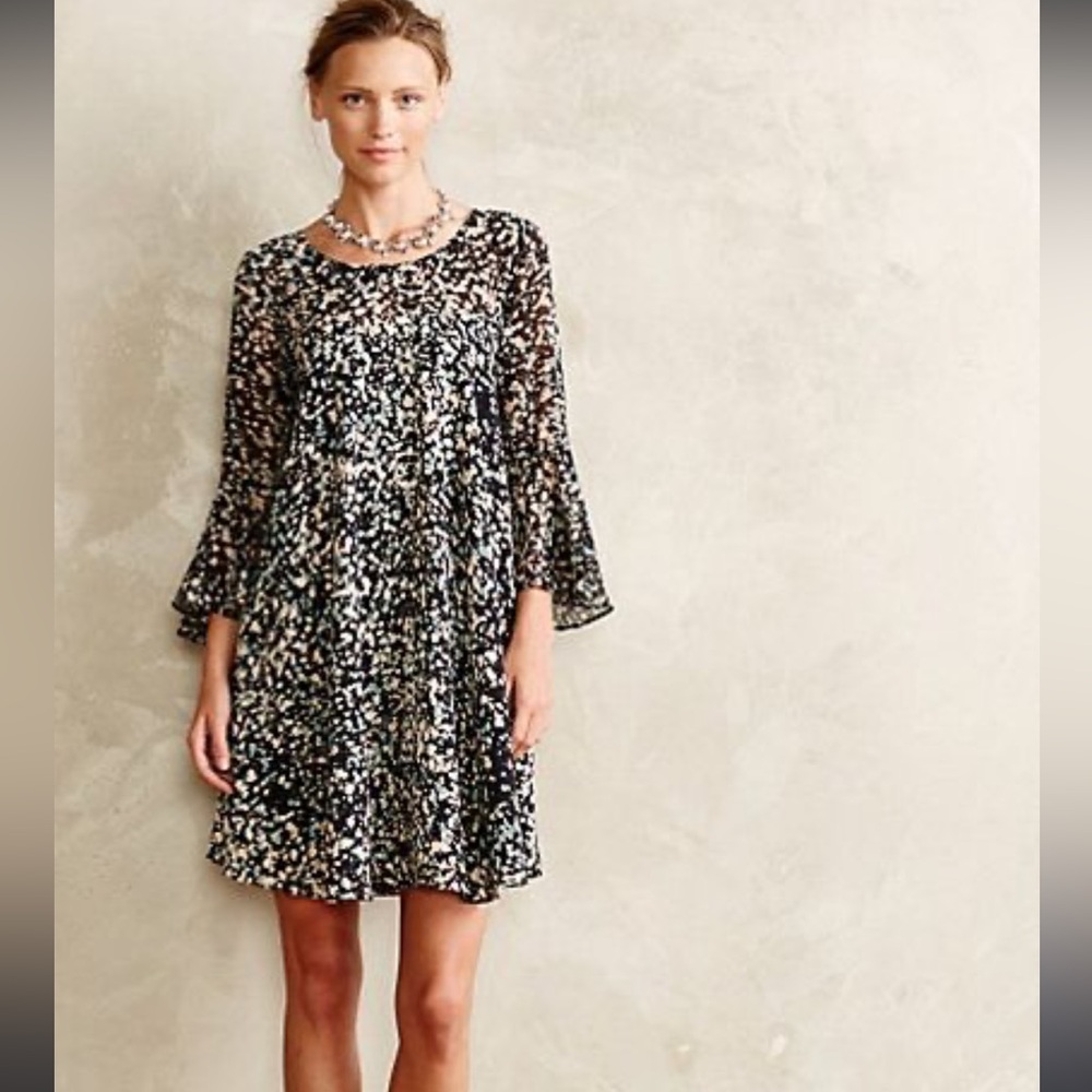 Long sleeve dress - anthropology